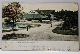 Altoona Pa Walk and Casino Lakemont Park 1906 Lockhaven to Pentacost Postcard I1 - £5.55 GBP