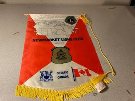 Lions Club Newmarket Ontario Canada Banner Flag 12 x 8 inches - £19.60 GBP