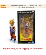 Banpresto Dragon Ball Z Grandista Son Goku 2D Manga Dimensions - £159.43 GBP