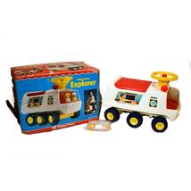 Vintage Fisher Price 6 Wheel Space Explorer Ride-On ATV Car 980 With BOX... - $198.00