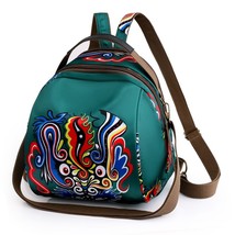 2023  Women Backpack Durable Fabric Ox School Bag Pretty Style Girls School Back - £56.02 GBP