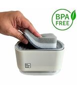 Four Friends 2-in-1 Dish Soap Dispenser with Sponge Holder Beige - $232.57 MXN Four Friends 2-in-1 Dish Soap Dispenser with Sponge Holder Beige - $232.57 MXN