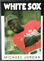 1986 Topps Style Michael Jordan Custom Card - Mint - White Sox - £1.58 GBP