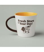 Tim Hortons 16oz Retro Fresh Start to Your Day Ceramic Mug Brand New  - $26.21