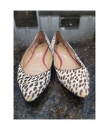 Banana Republic Pumps Women Size 8 White Brown Leopard Print Pointed Toe... - $37.91 CAD