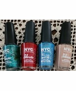 Four (4) NYC ~ In A Minute ~ Nail Polish ~ 201/206/269/282 ~ Nail Enamel... - $28.06 CAD