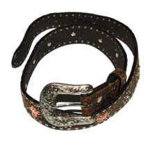 NOCONA Belt Co. Genuine Leather Western Cowgirl Belt Size 24 N4413630 - £12.30 GBP