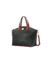NEW Dooney &amp; Bourke Black Pebble Grain Leather - $2,888.37 MXN