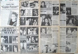 SCOTT GRIMES ~ Fourteen (14) B&amp;W Vintage ARTICLES from 1987-1989 ~ Clipp... - £5.90 GBP