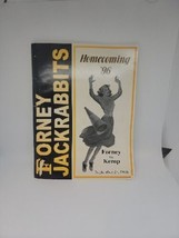 1996 Forney Texas Jackrabbits Homecoming Game Yearbook Guide Football - $14.84