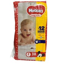 Huggies Snug and Dry Disney Baby Mickey Mouse Disposable Diapers Size 2 Pack 38 - £32.14 GBP