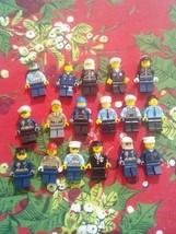 Lego Police Cop Minifigure Lot OF 5 100% Lego Figures Excellent Condition USED - £16.43 GBP