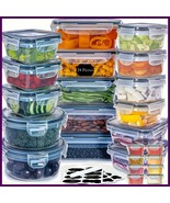 48pcs Luxury Airtight Food Storage Container Set – BPA Free, Microwave Safe - €28,19 EUR+