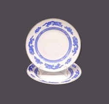 George Jones &amp; Sons | Crescent Pottery Dragon blue-and-white salad plates. - £50.52 GBP