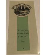 Vintage Unique Bushland Retreat Brochure Where Waters Meet BR5 - £6.26 GBP