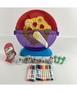 Crayola Scribble Scrubbie Pets Carnival Ferris Wheel Pet Wash Playset Ma... - £37.12 GBP