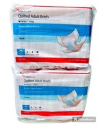 Cardinal Health Small Quilted Adult Briefs Wings Plus Heavy Absorbency 2... - £14.11 GBP