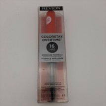 Revlon Color Stay Overtime 16 Hrs Longwear Lipcolor 580 Cherry Time, Nib - £9.29 GBP