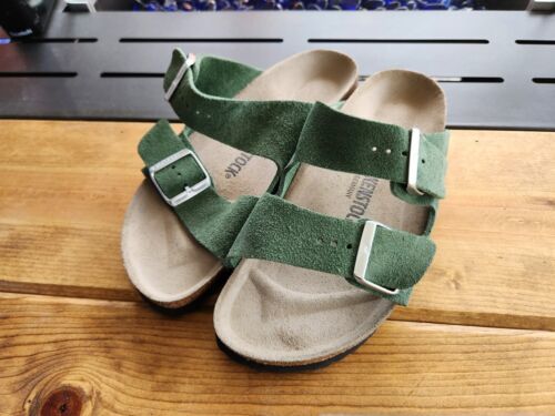 Birkenstock Arizona BS | Green | EU 38 | US L7/M5 | Narrow Fit - $107.91