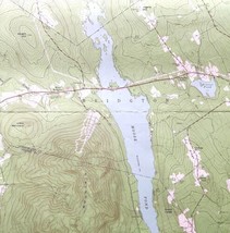 Map Pleasant Mountain Maine 1963 Topographic Geo Survey 1:24000 27 x 22&quot; TOPO7 - £41.95 GBP