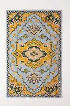 Luxury  Pink/Blue Hand Tufted Rug  Traditional Style Woolen Tufted - $545.65
