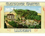 Gletscher Garten Glacier Garden Brochure Lucerne Switzerland Labyrinth 1... - £17.01 GBP