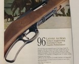1997 Ruger 96 Lever Action Vintage Print Ad Advertisement pa15 - £5.48 GBP