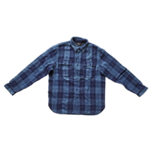 Double RL Flannel Check Shirt $319 FREE WORLDWIDE SHIPPING (COLA) - £149.02 GBP