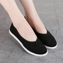 Cuculus Flats Casual Shoes Women Fashion Canvas Lightweight Loafers Female Shoes - £21.37 GBP