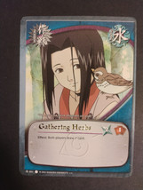 Naruto CCG Gathering Herbs 031 Path To Hokage Rare LP English - $5.00