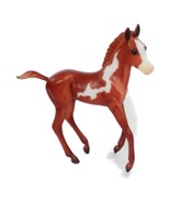 2019 Breyer Running Foal Chestnut Pinto Running Wild 1:12 62204 Horse FI... - $8.99