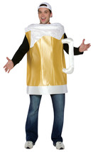 Rasta Imposta Beer Mug Costume , Gold, One Size - £104.86 GBP