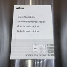 Genuine OEM Coolpix S3100 Camera Quick Start Guide Manual - $4.95