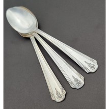 Camden BIRCHMONT Teaspoon Silver Plate Vintage Rare SET 3 - £14.84 GBP