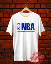 NBA League Basketball Logo T Shirt White - £16.47 GBP+
