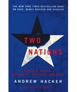 Two Nations: Black and White, Separate, Hostile, Unequal [Paperback] Hac... - $72.58 MXN