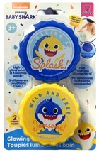 Nickelodeon Pinkfong Baby Shark Glowing Bath Spinners, Pack of 2, Age 3+ - £6.25 GBP