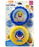 Nickelodeon Pinkfong Baby Shark Glowing Bath Spinners, Pack of 2, Age 3+ - $7.95