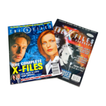 X-Files Magazine Lot 2 Complete X-Files 2002 &amp; X-file Yearbook 1999 - $29.25