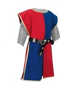 Medieval Black Color Tunic/Cloak White/Color Cross Pattern for Armor The... - $69.00