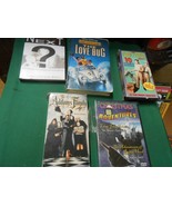 Set 5 Movies...2 DVDs-3 VHS-Andy Griffith-Adams Family-The Love Bug &amp; ot... - £11.57 GBP