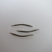 5PCS 1.5mm Thick Curved Spring Bar 10mm to 26mm Band Parts for Watch Bracelet - £3.55 GBP