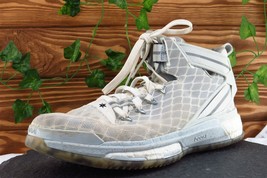 adidas Derrick Rose Shoes Size 11.5 M Gray Basketball Mesh Men 112785321 - £30.82 GBP