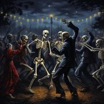 Dancing Skeletons - £8.60 GBP