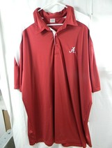 Men&#39;s College World Shirt Alabama Crimson Tide Pull Over Short Sleeve Ma... - £10.57 GBP