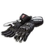 DUCATI REAL LEATHER MOTOGP RACING GLOVES ALL SIZES - £53.89 GBP