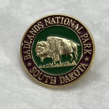 Badlands National Park Black Hills South Dakota Buffalo Souvenir Lapel H... - £11.76 GBP