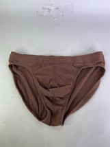 2xist Luxe Modal Rib Low Rise Brief Underwear Brown Mens Size M - £23.19 GBP