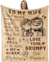 Gifts for Wife from Husband to My Wife Blanket Anniversary Wedding Romantic Blan - £28.13 GBP