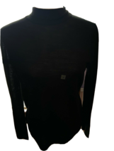 LOFT LADY&#39;S SWEATER SMALL BLACK PULL OVER BUTTON ON  BACK  NWT - £23.73 GBP